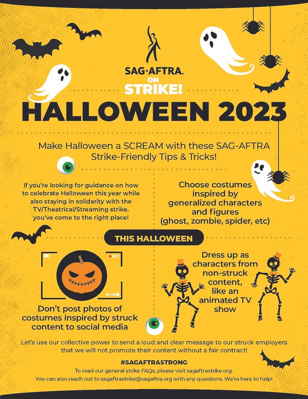 Halloween: Φέτος οι ηθοποιοί δεν μπορούν να βάλουν όποια στολή θέλουν- Ο λόγος