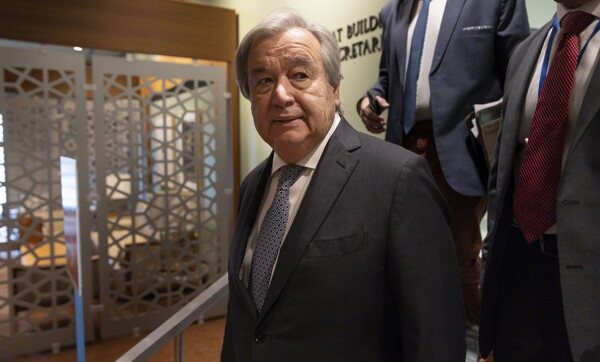 Αντόνιο Γκουτέρες για Λωρίδα της Γάζας: «Η ιστορία θα μας κρίνει όλους»