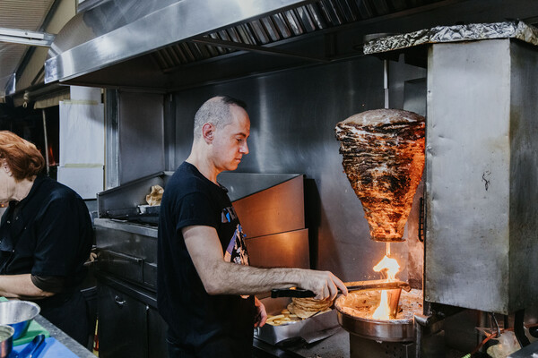 Στο γυράδικο Snack Express Grill στην Κάτω Τούμπα