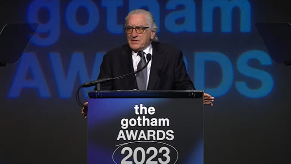 Ρόμπερτ Ντε Νίρο: Καταγγέλλει ότι η ομιλία του μονταρίστηκε εν αγνοία του στα Gotham Awards