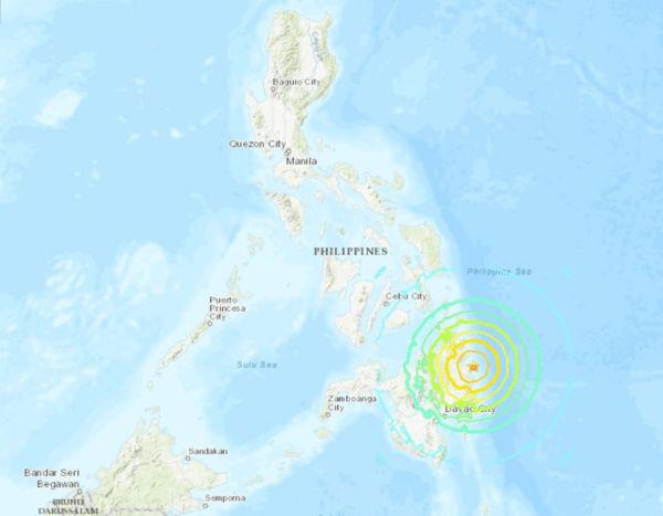Σεισμός 7,6 Ρίχτερ στις Φιλιππίνες, προειδοποίηση για τσουνάμι και στην Ιαπωνία