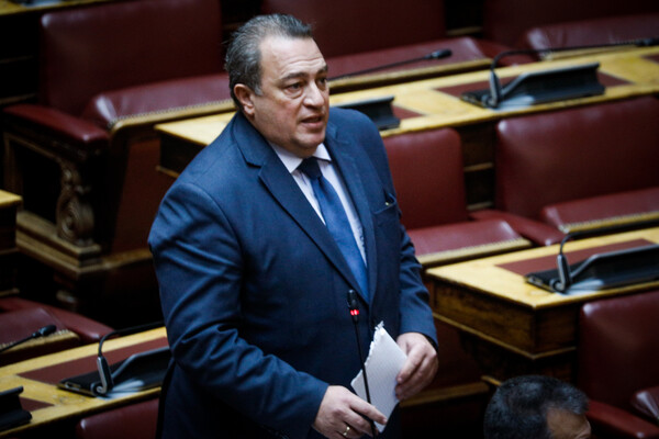 Ο Ευριπίδης Στυλιανίδης στη Βουλή