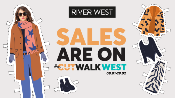 River West: CutWalk West με εκπτώσεις έως και 70% σε αγαπημένα brands