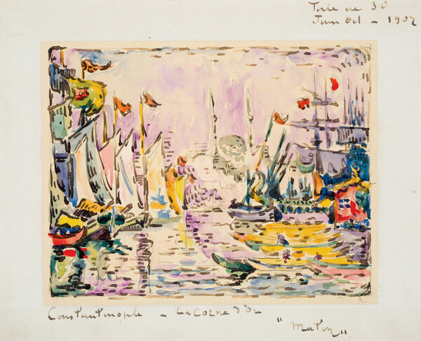 Ο γαλήνιος, γεμάτος φως και χρώμα της Μεσογείου κόσμος του Paul Signac