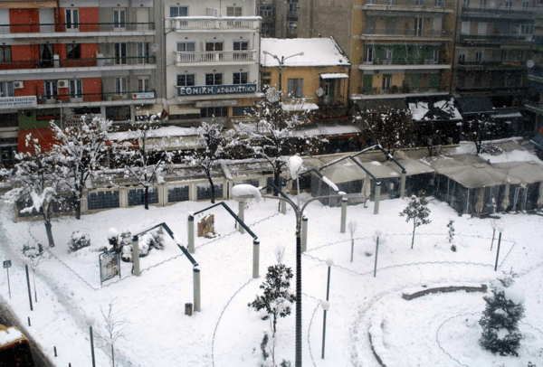 Η θερμοκρασία στη Φλώρινα έφτασε στους -18 βαθμούς Κελσίου