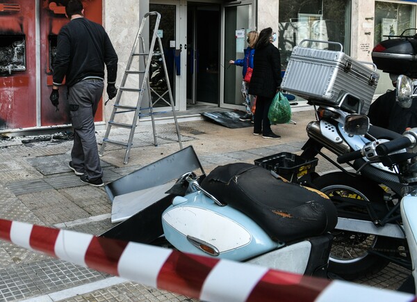Ανάληψη ευθύνης για την έκρηξη βόμβας στην τράπεζα στα Πετράλωνα