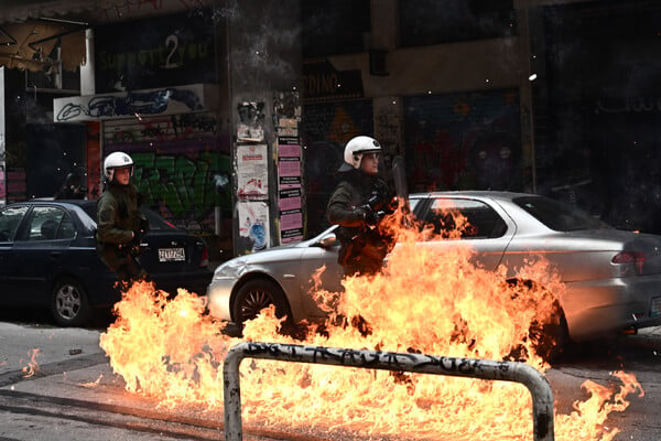 Επεισόδια στο κέντρο της Αθήνας