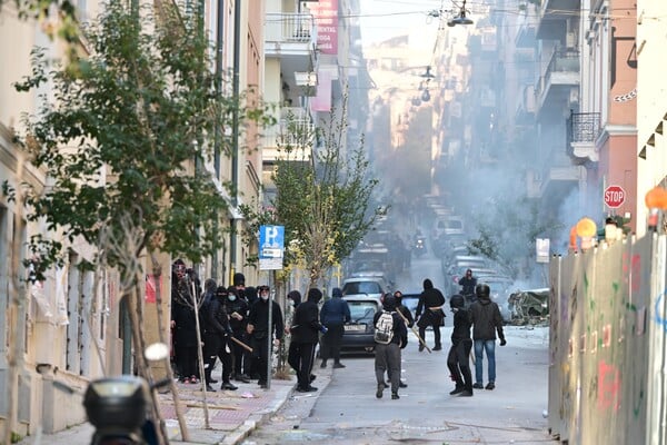 Επεισόδια στο κέντρο της Αθήνας