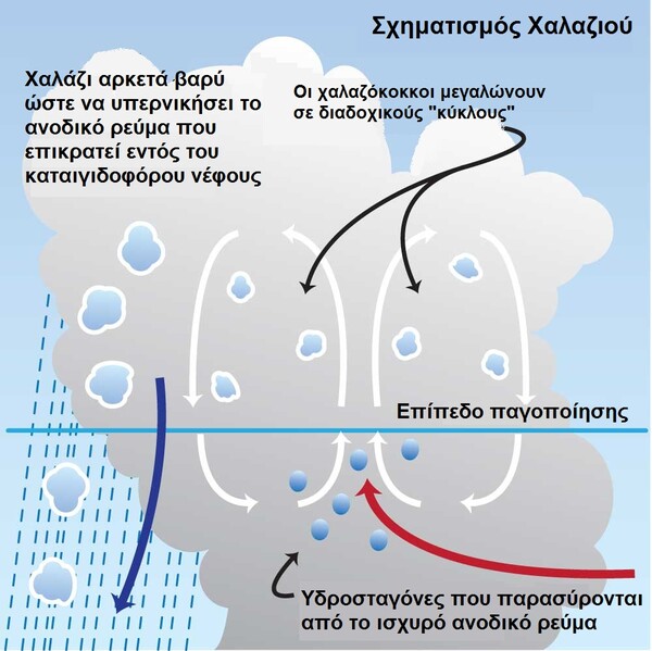 Χαλάζι κάλυψε τους δρόμους στα Ηνωμένα Αραβικά Εμιράτα- Πώς προκλήθηκε το σπάνιο φαινόμενο