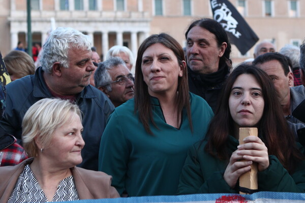 Στο παναγροτικό συλλαλητήριο η Ζωή Κωνσταντοπούλου