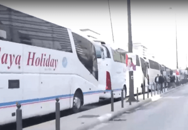 Στη Συγγρού τα τουριστικά λεωφορεία- Πανελλαδική διαμαρτυρία των ιδιοκτητών