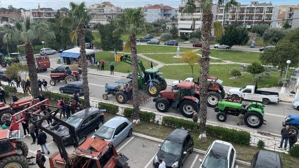 Κινητοποίηση αγροτών στο Μεσολόγγι