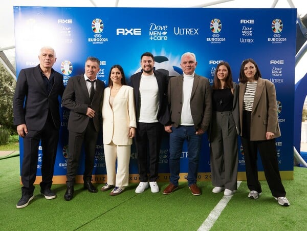 UEFA Euro 2024: AXE, Dove Men+Care & Ultrex Σύμμαχοι Περιποίησης στην Μεγαλύτερη Γιορτή Ποδοσφαίρου