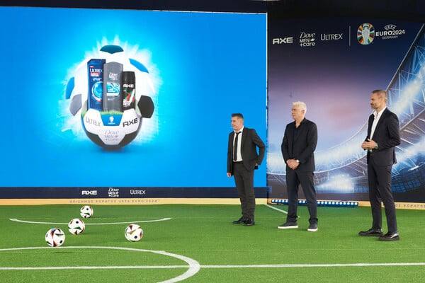 UEFA Euro 2024: AXE, Dove Men+Care & Ultrex Σύμμαχοι Περιποίησης στην Μεγαλύτερη Γιορτή Ποδοσφαίρου