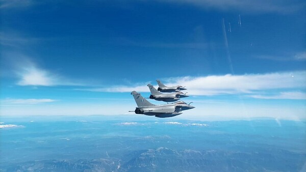Πρώτη άσκηση εκτός συνόρων για τα ελληνικά Rafale