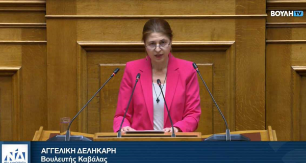 Θύμα επίθεσης μέσα σε εκκλησία η βουλευτής Καβάλας της ΝΔ Αγγελική Δεληκάρη