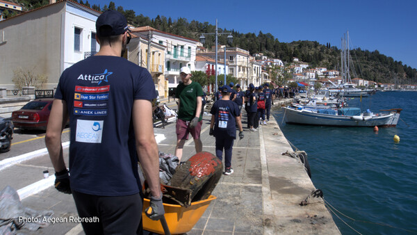 Στον Πόρο η 6η περιβαλλοντική απόδραση του Ομίλου Attica