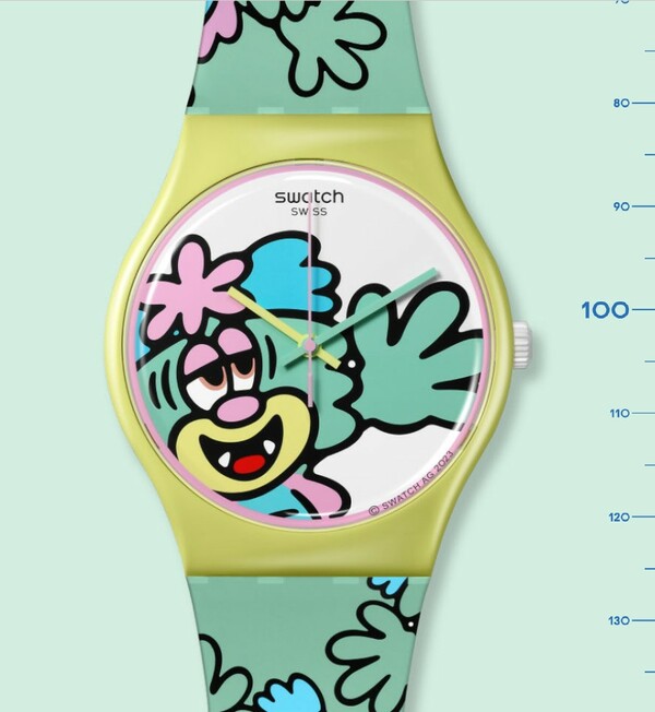 Θεματικά μηνύματα με τη συλλογή SWATCH X VERDY