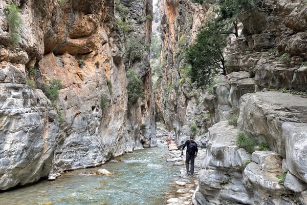 Κρήτη: Άνοιξε για το κοινό το φαράγγι της Σαμαριάς