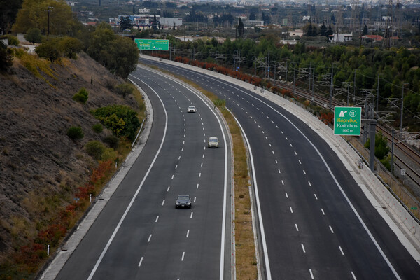 Επιστροφή εκδρομέων Πάσχα: Άδειοι οι δρόμοι, ελάχιστη κίνηση στις εθνικές οδούς