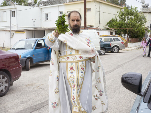 Αγιασμός οχημάτων στο Ναύπλιο