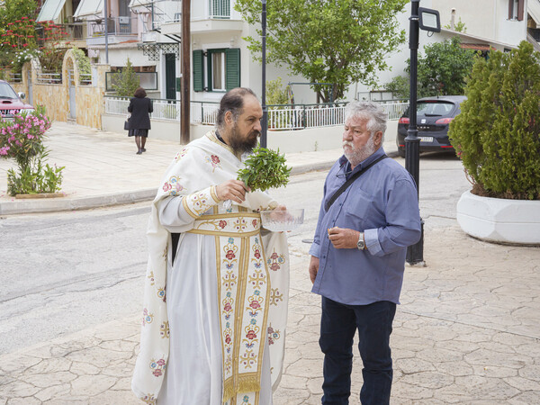 Αγιασμός οχημάτων στο Ναύπλιο