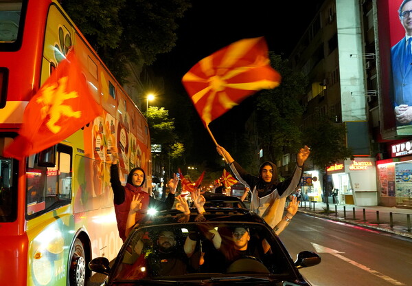 Βόρεια Μακεδονία: Η Γκορντάνα Σιλιανόφσκα – Ντάβκοβα του δεξιού VMRO κέρδισε τις προεδρικές εκλογές