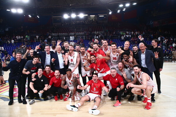 Euroleague: Στο Final 4 και ο Ολυμπιακός- Νίκησε την Μπαρτσελόνα (59-63) στην έδρα της