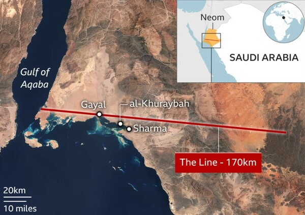 Σαουδική Αραβία: Με εντολή να σκοτώνουν οι αρχές για την κατασκευή της φουτουριστικής πόλης Neom