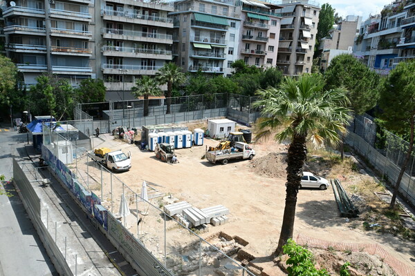 Πλατεία Εξαρχείων: Η επέκταση του εργοστασίου του μετρό 