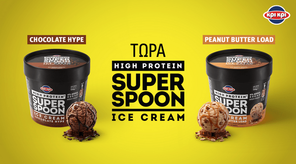 Νέα Κρι Κρι High Protein Super Spoon Puddings: Γεύση και δύναμη στη στιγμή