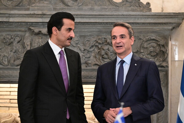Στην Αθήνα ο Εμίρης του Κατάρ: Τι συζήτησε με τον Μητσοτάκη