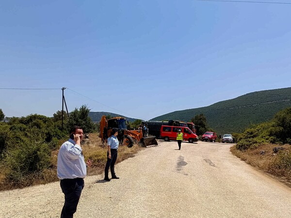 Φωτιές: Μήνυμα 112 σε Αργολίδα και Αχαΐα 