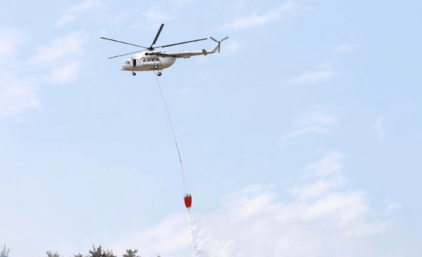 Φωτιά στην Κρήτη: Μήνυμα από το 112