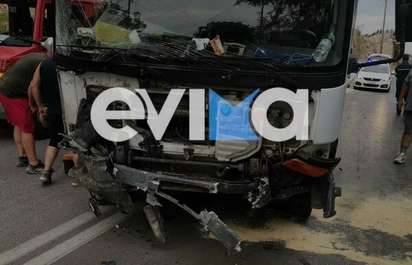Σύγκρουση ΙΧ με φορτηγό στην Εύβοια: Ένας