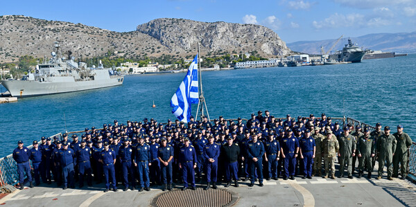 Επέστρεψε η φρεγάτα «Ψαρά» - Αναχωρεί για Ερυθρά θάλασσα η φρεγάτα «Σπέτσαι»