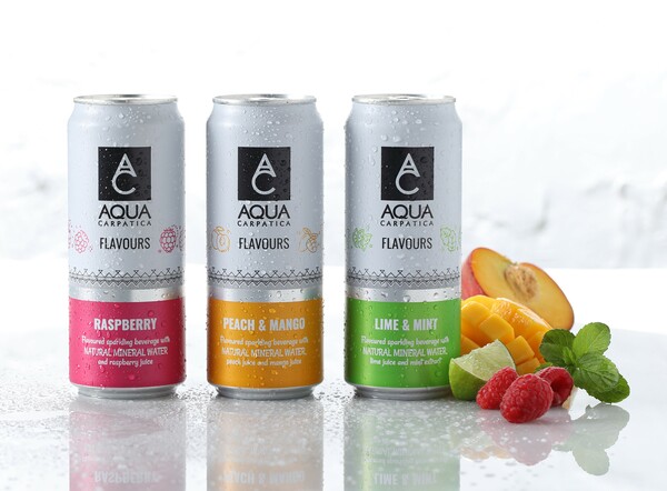 Ήρθε το AQUA Carpatica FLAVOURS: Τρεις συναρπαστικές γεύσεις με φυσική αγαύη