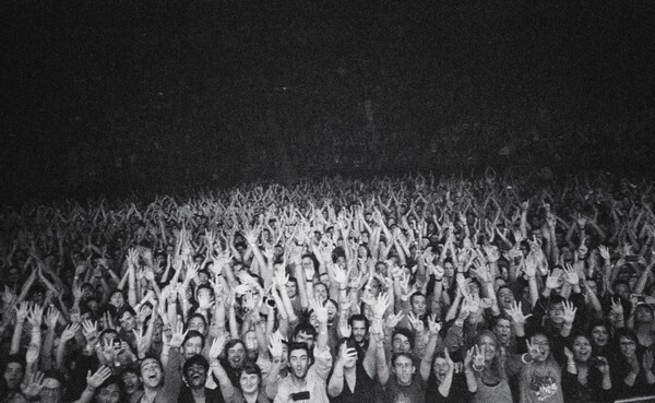 Το κοινό σε μια από τις συναυλίες των Radiohead, το 2016