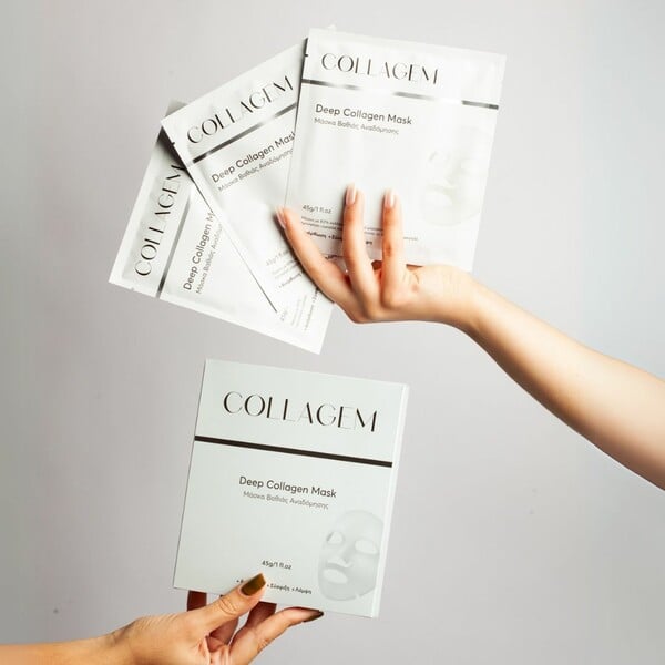 Deep Collagen Mask: Το Μυστικό για Glass Skin και Ανανεωμένη Επιδερμίδα