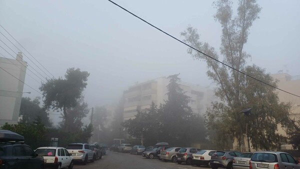 Καιρός: Ομίχλη σκέπασε την Αττική - Η εξήγηση Κολυδά