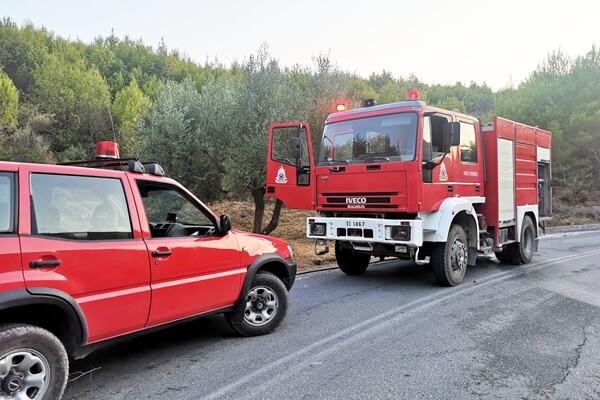 Ζάκυνθος: Φωτιές δύο περιοχές του νησιού