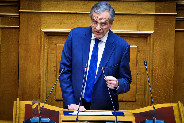 Σαμαράς: «Θα απέχω από την ψηφοφορία για την πρόταση δυσπιστίας»