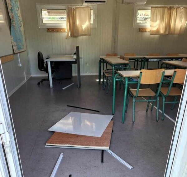 Άγνωστοι βανδάλισαν το 17ο δημοτικό σχολείο Αιγάλεω 