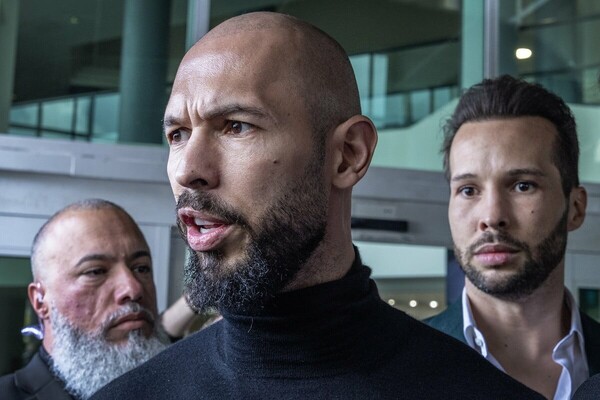 Άντριου Τέιτ: Κατηγορείται για σεξουαλική επίθεση από πρώην σύντροφό του που φοβήθηκε πως «ίσως πεθάνει»