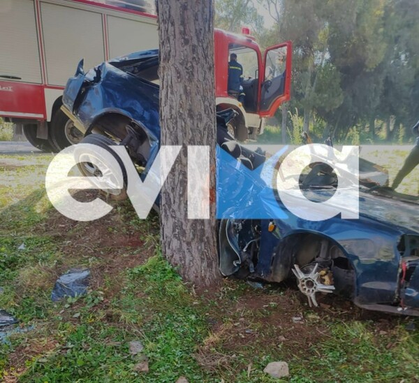 Εύβοια: Σφοδρό τροχαίο δυστύχημα στη Χαλκίδα - Νεκροί δύο 20χρονοι