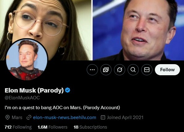 Το X αυστηροποιεί τους κανόνες για τα parody accounts