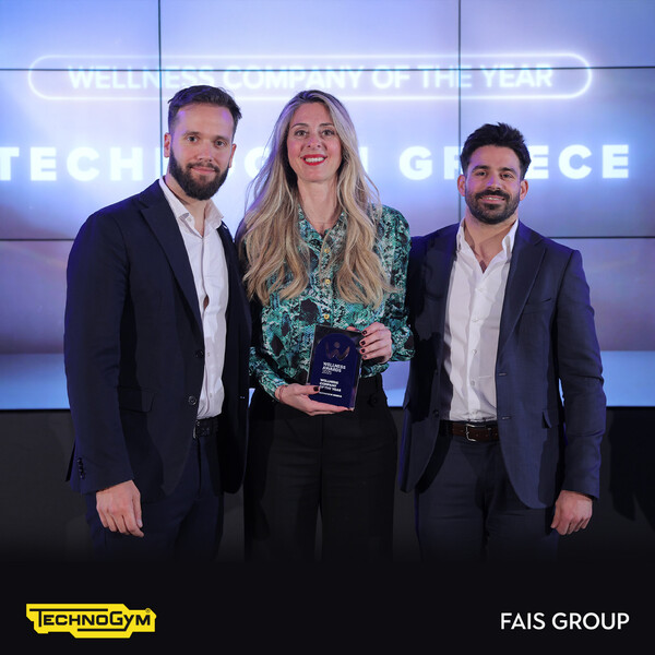 Η Technogym Greece "Wellness Company of the Year"