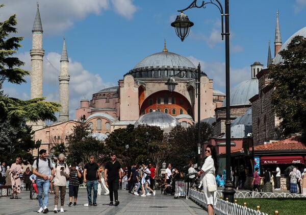 Αγιά Σοφιά: Επόμενη φάση για τα έργα συντήρησης, με στόχο τη σεισμική θωράκιση