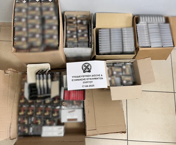 Πάσχα: Περισσότερες από 25.000 κροτίδες στον Πύργο – Συνελήφθησαν δύο άτομα