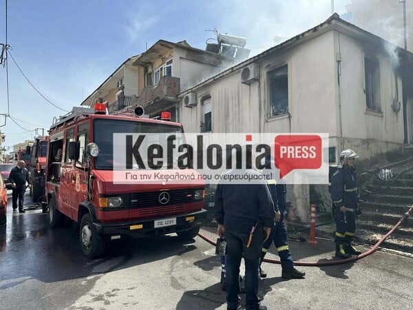 Φωτιά σε σπίτι στο Αργοστόλι: Διασωληνώθηκε 3χρονο παιδί